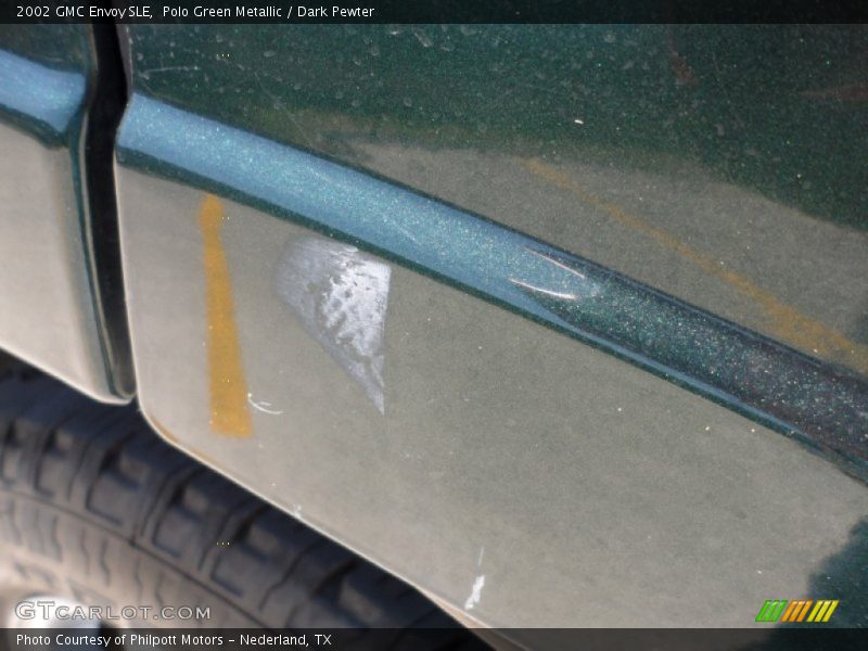 Polo Green Metallic / Dark Pewter 2002 GMC Envoy SLE