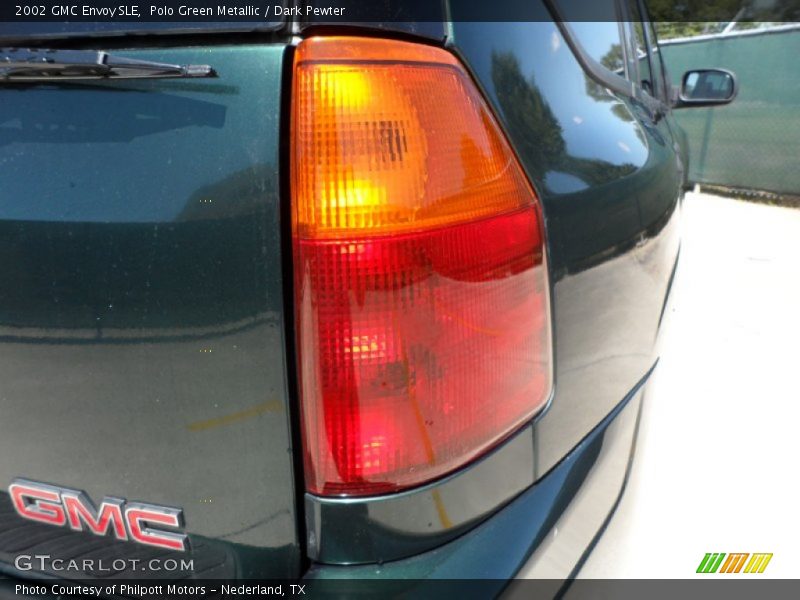 Polo Green Metallic / Dark Pewter 2002 GMC Envoy SLE