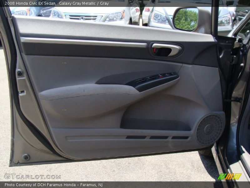Galaxy Gray Metallic / Gray 2008 Honda Civic EX Sedan