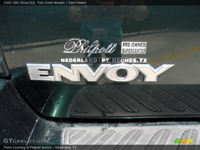 Polo Green Metallic / Dark Pewter 2002 GMC Envoy SLE