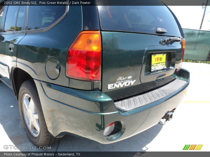 Polo Green Metallic / Dark Pewter 2002 GMC Envoy SLE