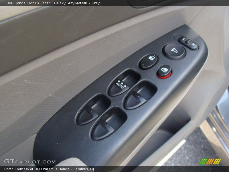 Galaxy Gray Metallic / Gray 2008 Honda Civic EX Sedan