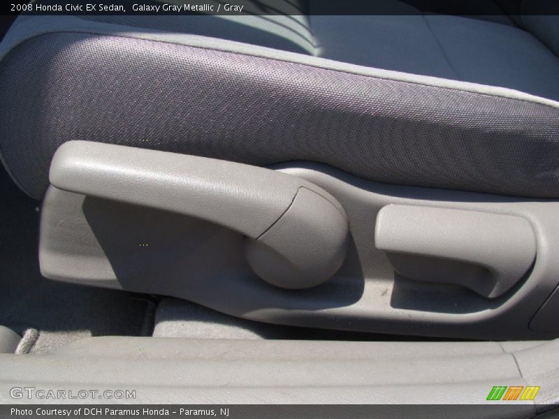 Galaxy Gray Metallic / Gray 2008 Honda Civic EX Sedan