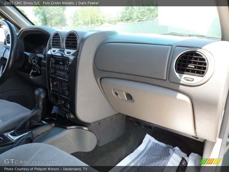 Polo Green Metallic / Dark Pewter 2002 GMC Envoy SLE