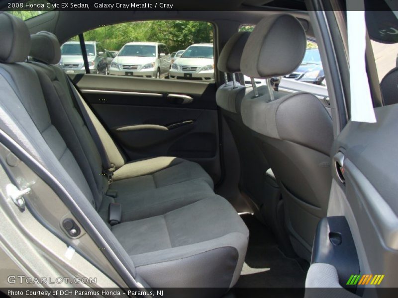 Galaxy Gray Metallic / Gray 2008 Honda Civic EX Sedan