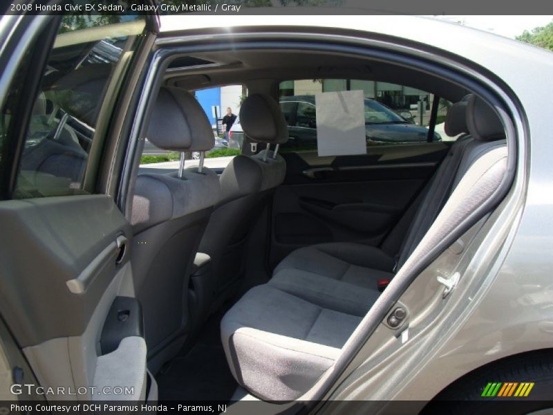 Galaxy Gray Metallic / Gray 2008 Honda Civic EX Sedan