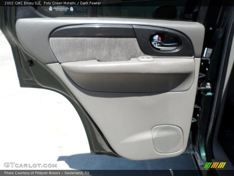 Polo Green Metallic / Dark Pewter 2002 GMC Envoy SLE