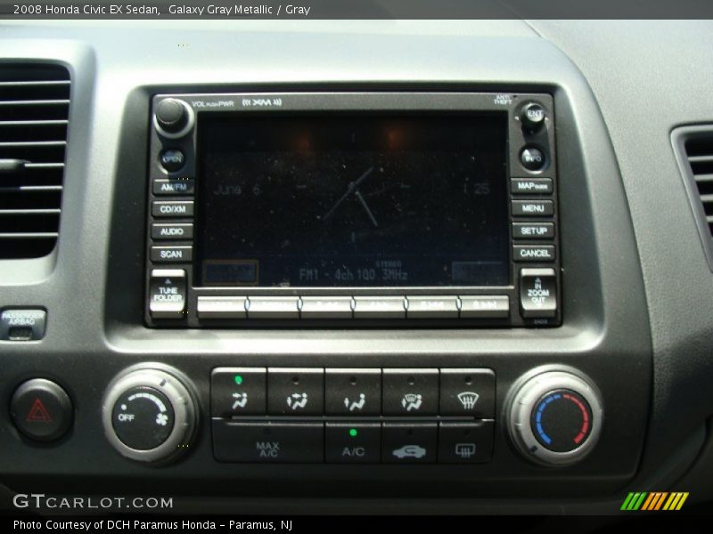 Galaxy Gray Metallic / Gray 2008 Honda Civic EX Sedan