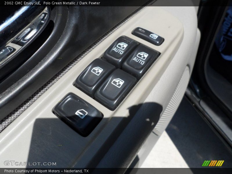 Polo Green Metallic / Dark Pewter 2002 GMC Envoy SLE