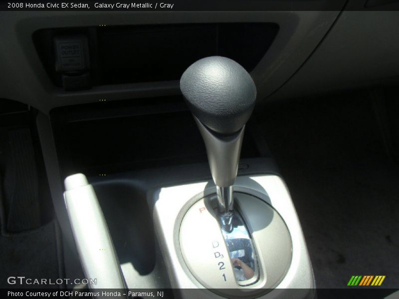 Galaxy Gray Metallic / Gray 2008 Honda Civic EX Sedan