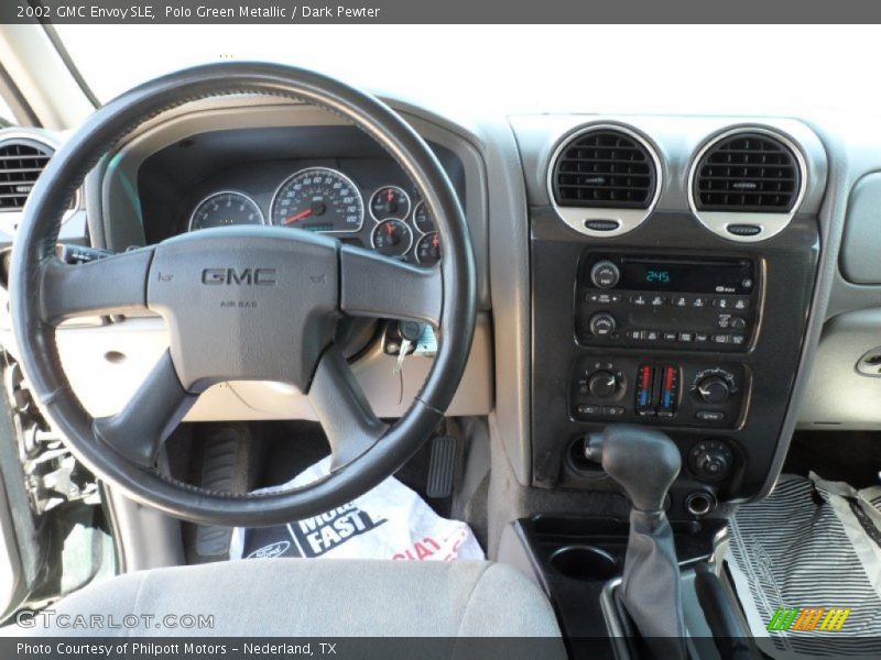 Polo Green Metallic / Dark Pewter 2002 GMC Envoy SLE