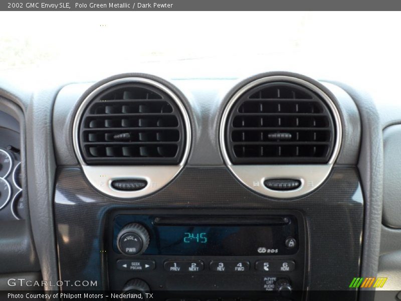 Polo Green Metallic / Dark Pewter 2002 GMC Envoy SLE