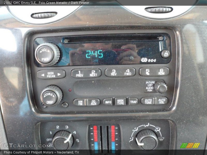 Polo Green Metallic / Dark Pewter 2002 GMC Envoy SLE