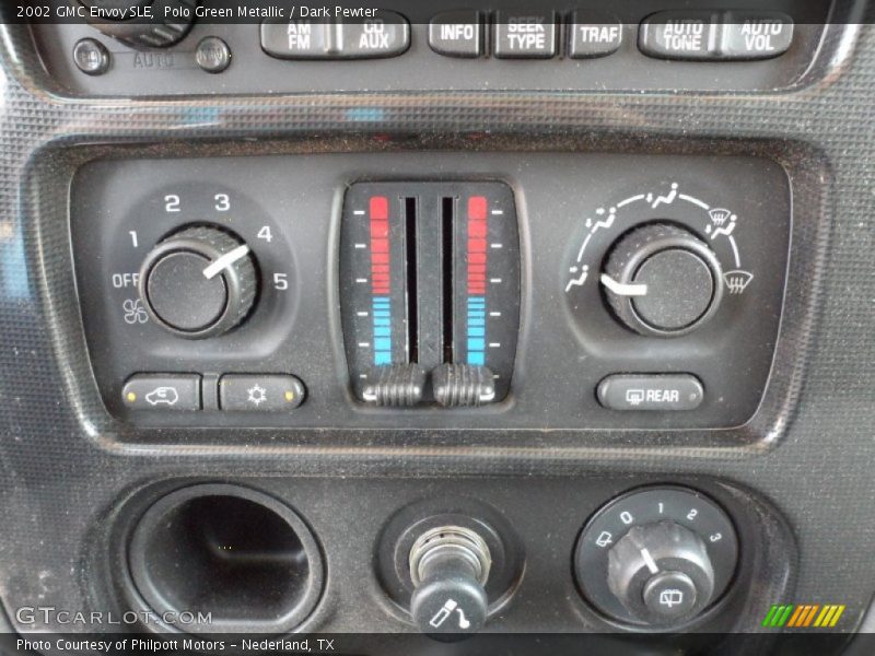 Polo Green Metallic / Dark Pewter 2002 GMC Envoy SLE