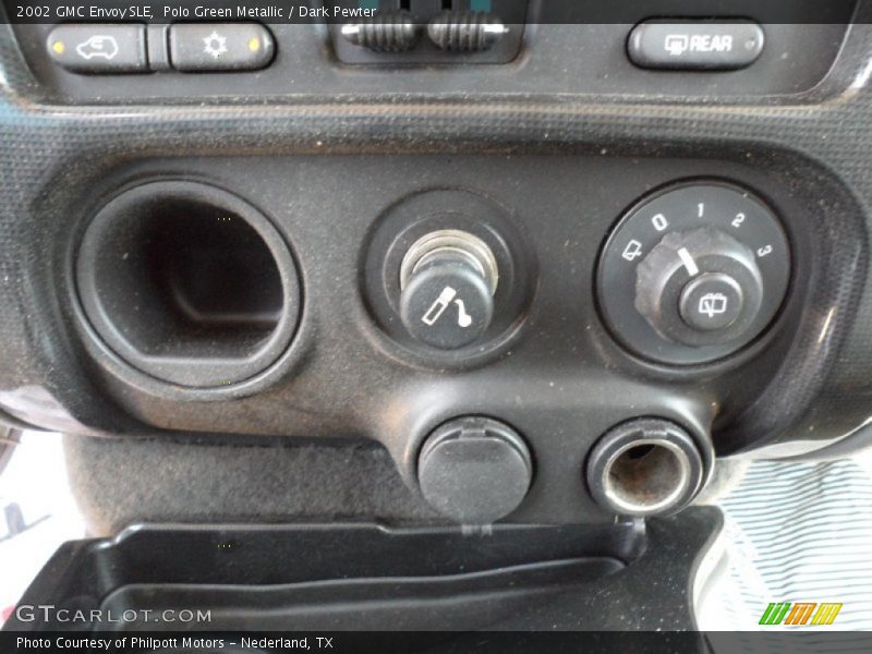 Polo Green Metallic / Dark Pewter 2002 GMC Envoy SLE