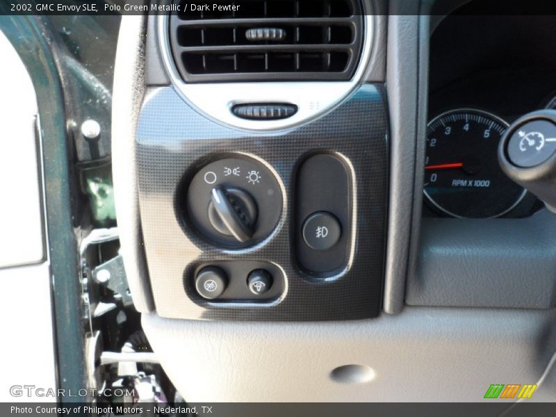 Polo Green Metallic / Dark Pewter 2002 GMC Envoy SLE