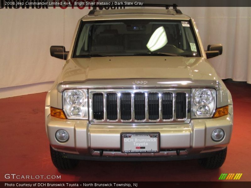 Bright Silver Metallic / Dark Slate Gray 2008 Jeep Commander Limited 4x4