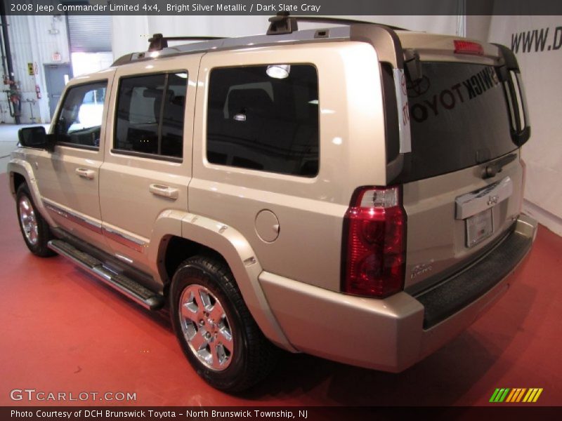 Bright Silver Metallic / Dark Slate Gray 2008 Jeep Commander Limited 4x4