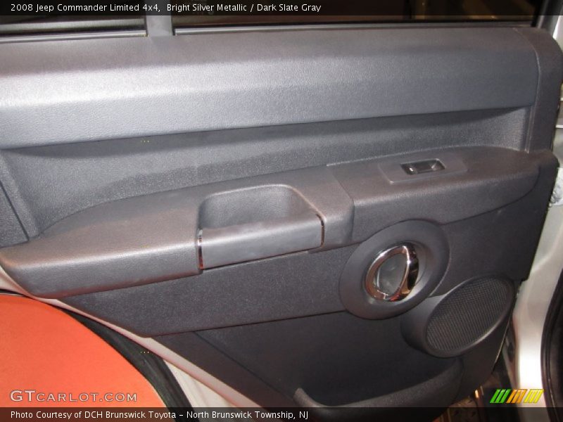 Bright Silver Metallic / Dark Slate Gray 2008 Jeep Commander Limited 4x4