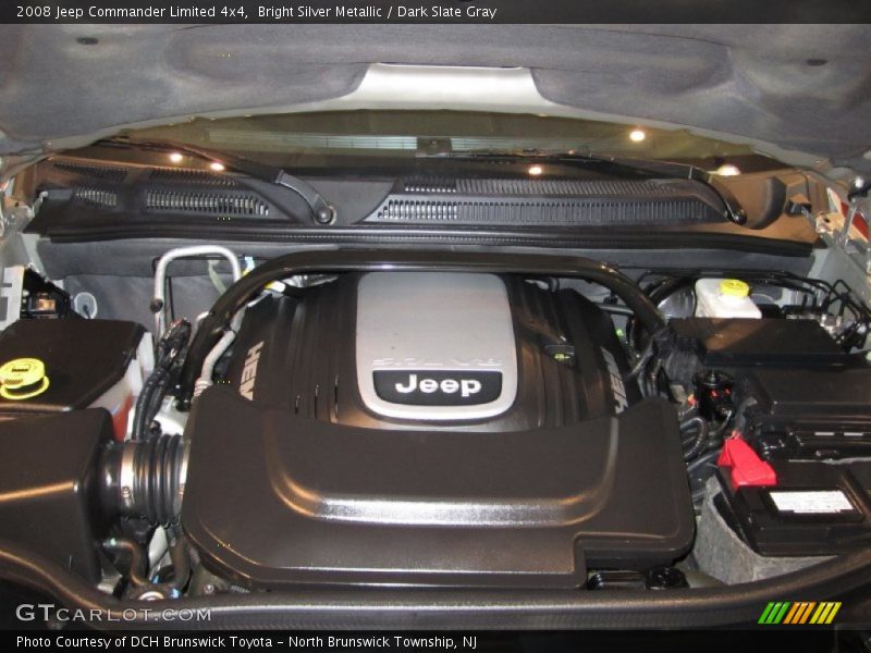 Bright Silver Metallic / Dark Slate Gray 2008 Jeep Commander Limited 4x4