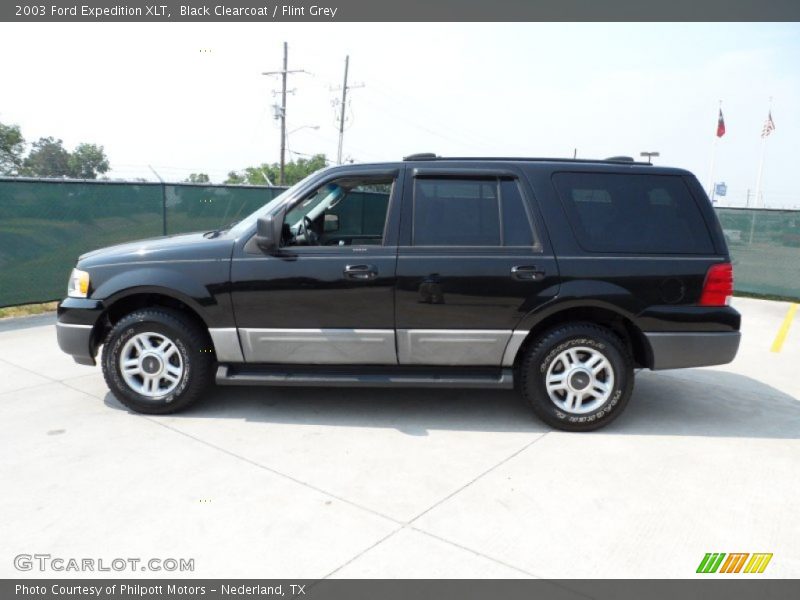 Black Clearcoat / Flint Grey 2003 Ford Expedition XLT