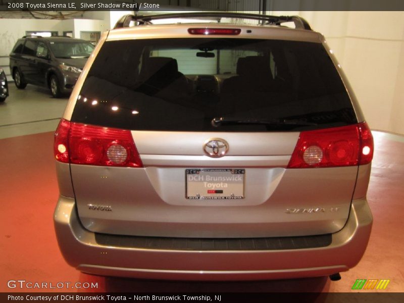 Silver Shadow Pearl / Stone 2008 Toyota Sienna LE