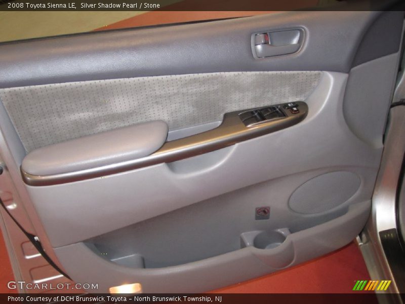 Silver Shadow Pearl / Stone 2008 Toyota Sienna LE