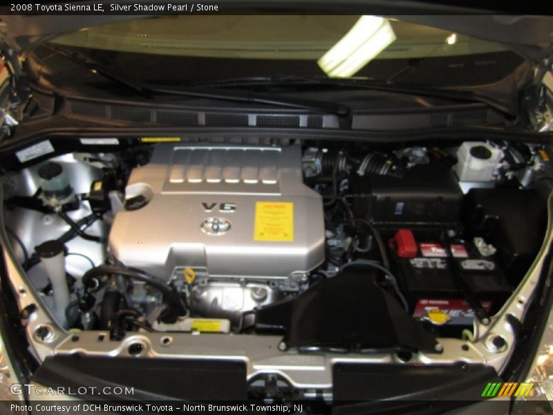Silver Shadow Pearl / Stone 2008 Toyota Sienna LE