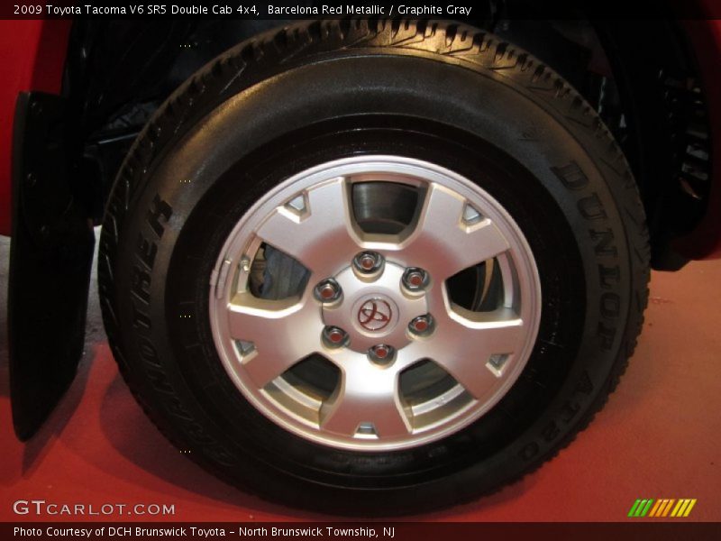 Barcelona Red Metallic / Graphite Gray 2009 Toyota Tacoma V6 SR5 Double Cab 4x4