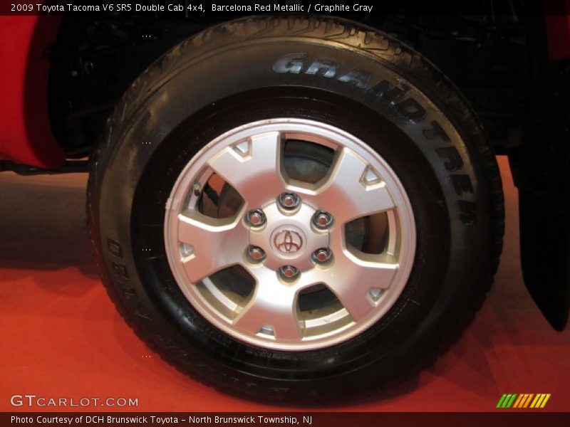 Barcelona Red Metallic / Graphite Gray 2009 Toyota Tacoma V6 SR5 Double Cab 4x4