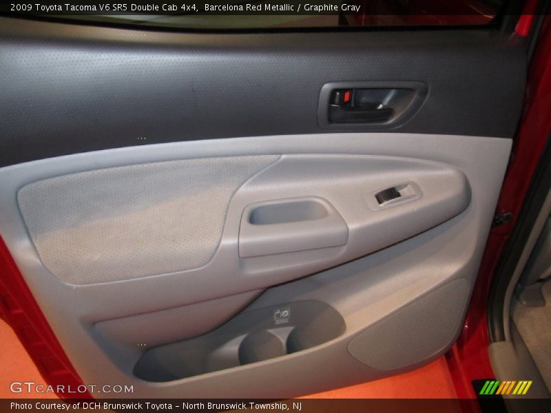 Barcelona Red Metallic / Graphite Gray 2009 Toyota Tacoma V6 SR5 Double Cab 4x4