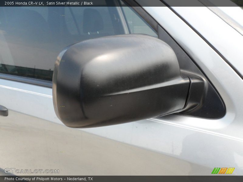 Satin Silver Metallic / Black 2005 Honda CR-V LX