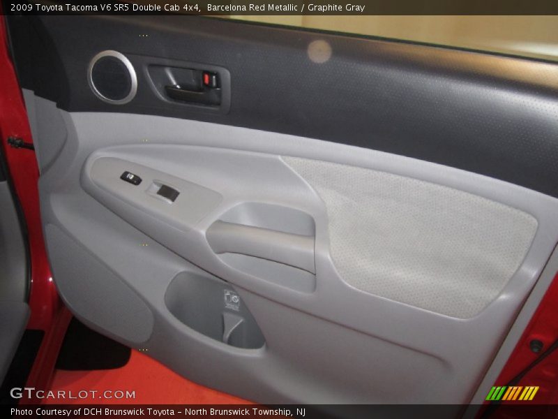 Barcelona Red Metallic / Graphite Gray 2009 Toyota Tacoma V6 SR5 Double Cab 4x4