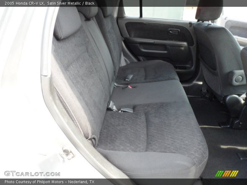 Satin Silver Metallic / Black 2005 Honda CR-V LX
