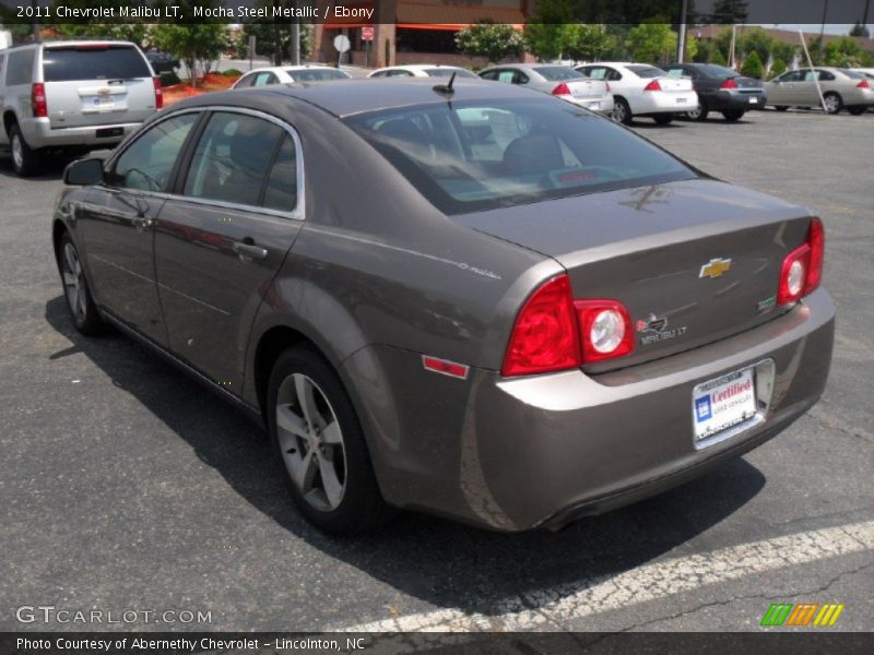 Mocha Steel Metallic / Ebony 2011 Chevrolet Malibu LT