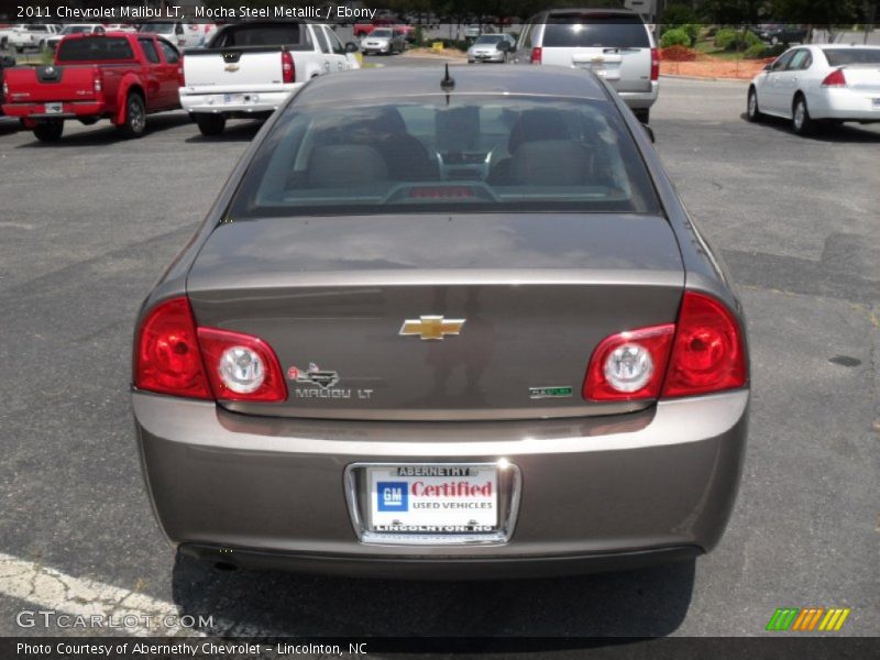 Mocha Steel Metallic / Ebony 2011 Chevrolet Malibu LT