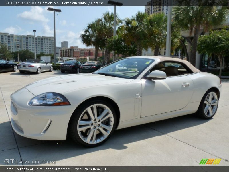  2010 XK XKR Convertible Porcelain White