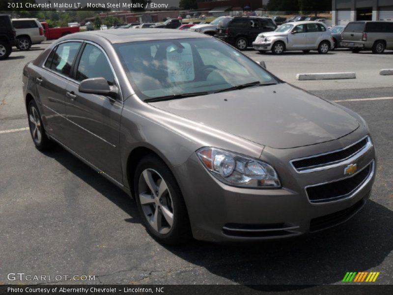Mocha Steel Metallic / Ebony 2011 Chevrolet Malibu LT