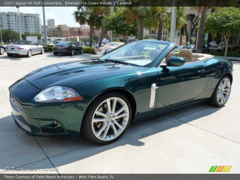  2007 XK XKR Convertible Emerald Fire Green Metallic