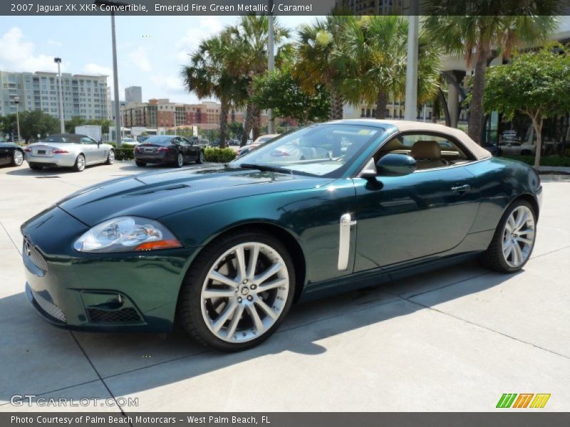  2007 XK XKR Convertible Emerald Fire Green Metallic