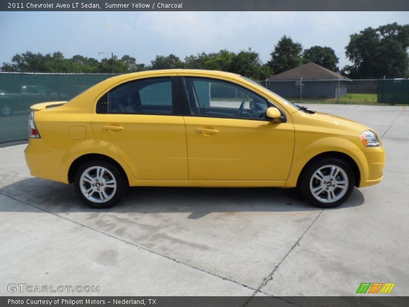  2011 Aveo LT Sedan Summer Yellow