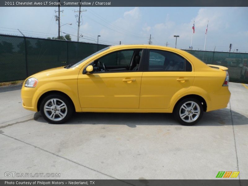  2011 Aveo LT Sedan Summer Yellow