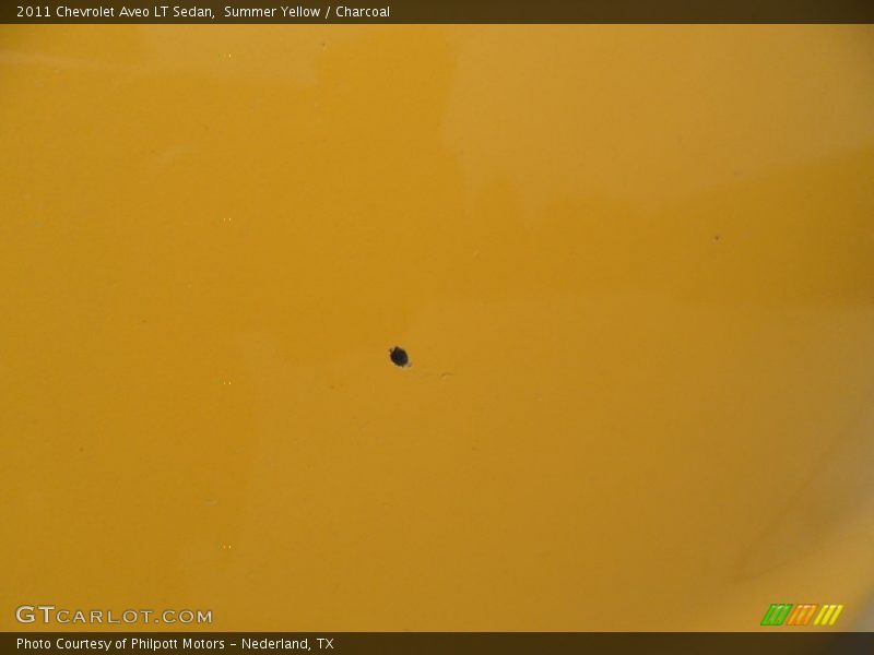 Summer Yellow / Charcoal 2011 Chevrolet Aveo LT Sedan
