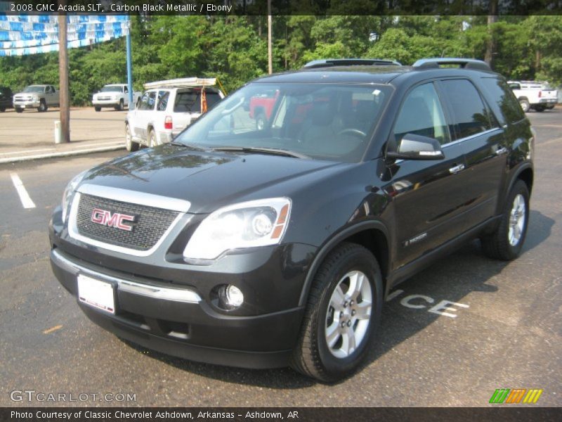 Carbon Black Metallic / Ebony 2008 GMC Acadia SLT