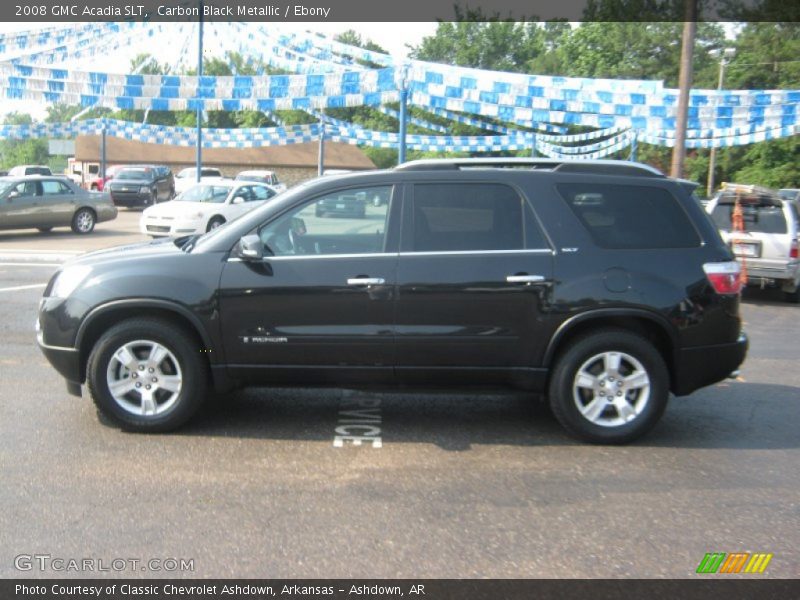 Carbon Black Metallic / Ebony 2008 GMC Acadia SLT