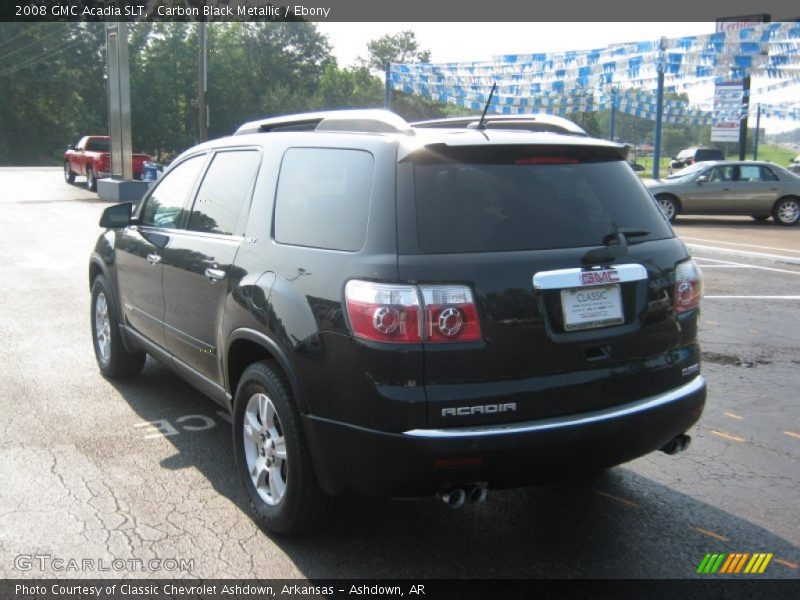 Carbon Black Metallic / Ebony 2008 GMC Acadia SLT