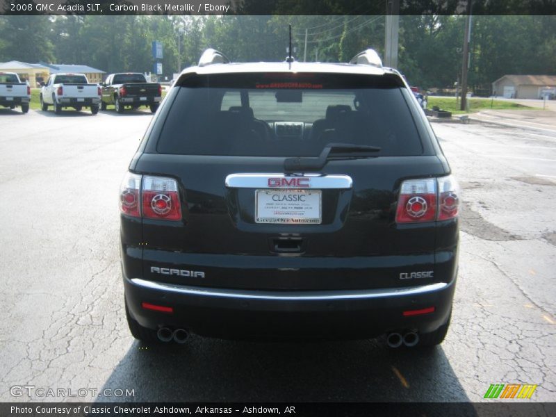Carbon Black Metallic / Ebony 2008 GMC Acadia SLT