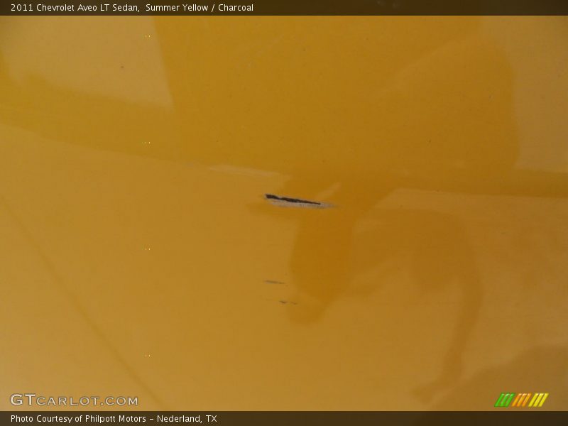 Summer Yellow / Charcoal 2011 Chevrolet Aveo LT Sedan