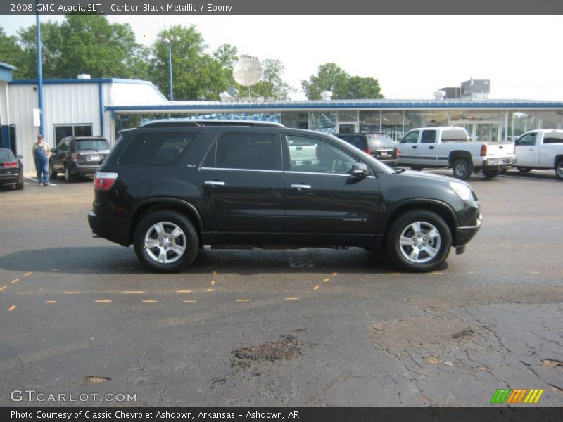 Carbon Black Metallic / Ebony 2008 GMC Acadia SLT