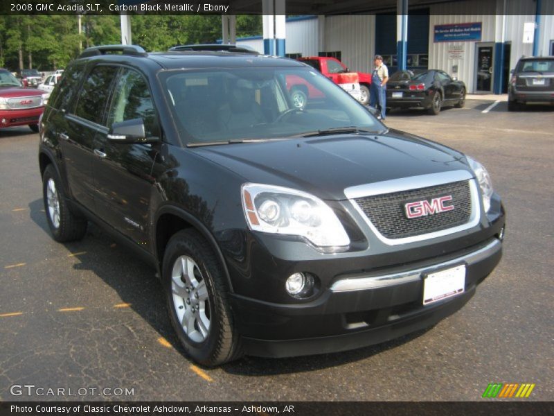 Carbon Black Metallic / Ebony 2008 GMC Acadia SLT